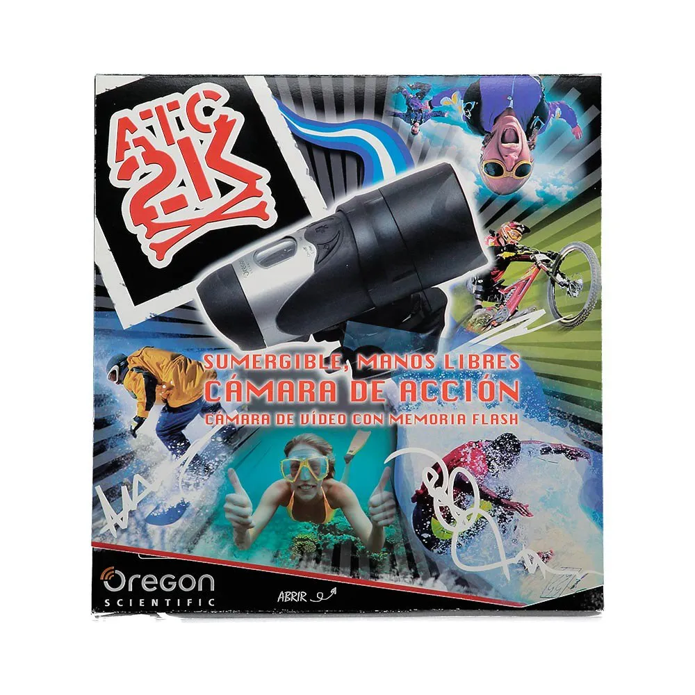 Oregon Scientific At18g Actionkamera, Black, One Size Oregon Scientific At18g Actionkamera, Black, One Size