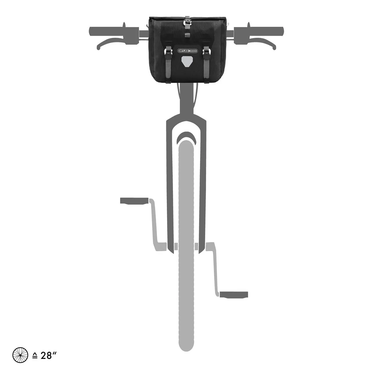 Ortlieb HandlebarPack Plus QR Styreveske