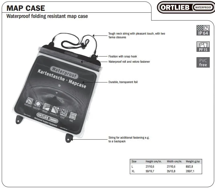 Ortlieb Kartmappe