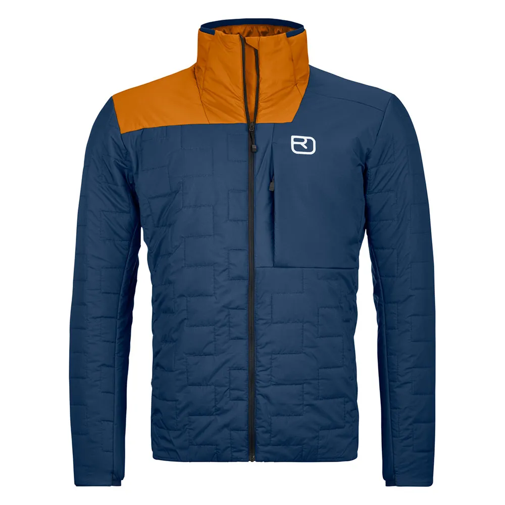 Ortovox Swisswool Piz Segnas Jakke, Deep ocean