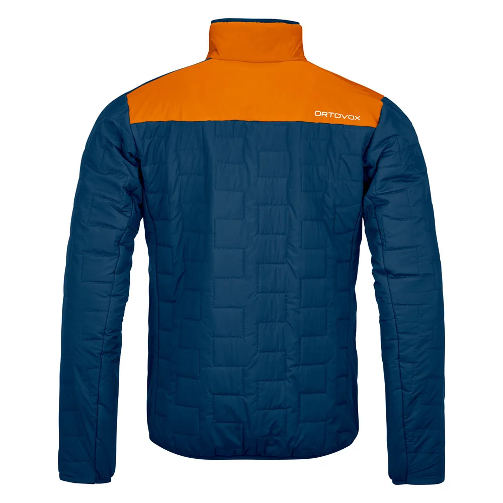 Ortovox Swisswool Piz Segnas Jakke, Deep ocean