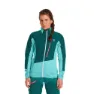 Ortovox Westalpen Swisswool Hybrid Fleece, Pacific green