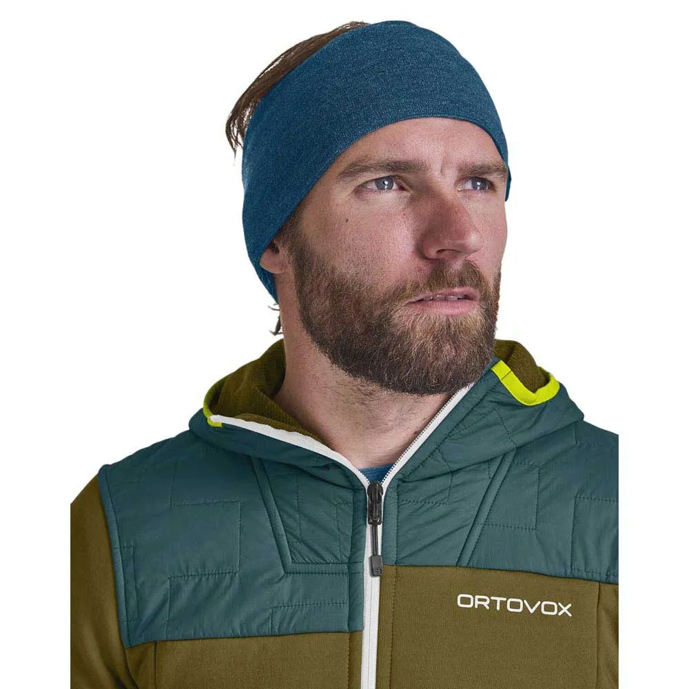 Ortovox Wonderwool Hodebånd male, Mountain blue Ortovox Wonderwool Hodebånd male, Mountain blue