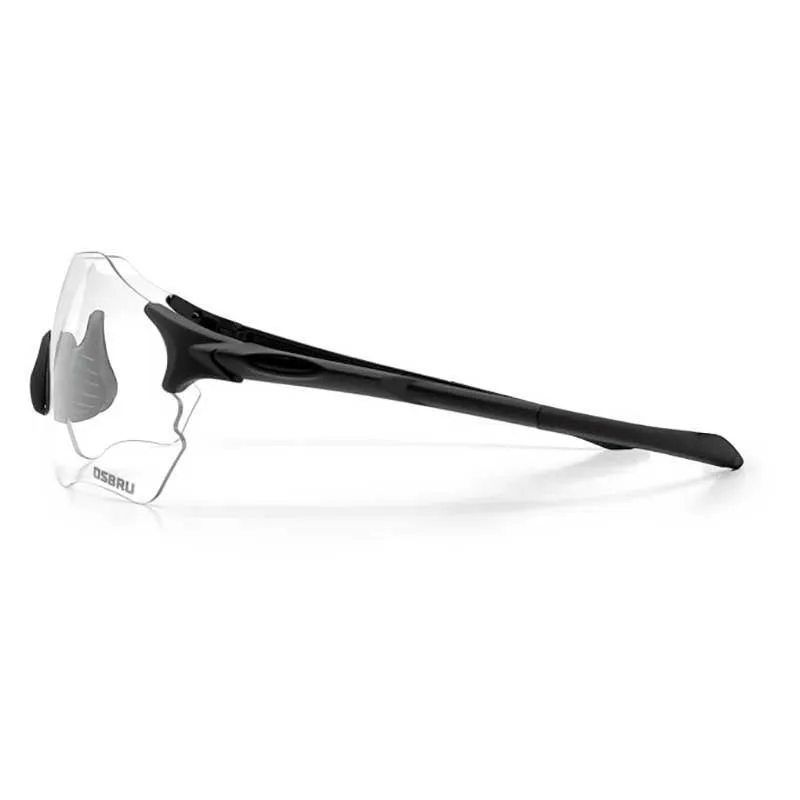 Osbru Light Zugas Foto Kromatiske Solbriller, Black, Clear Photocromic Mirror/CAT0-3 Osbru Light Zugas Foto Kromatiske Solbriller, Black, Clear Photocromic Mirror/CAT0-3