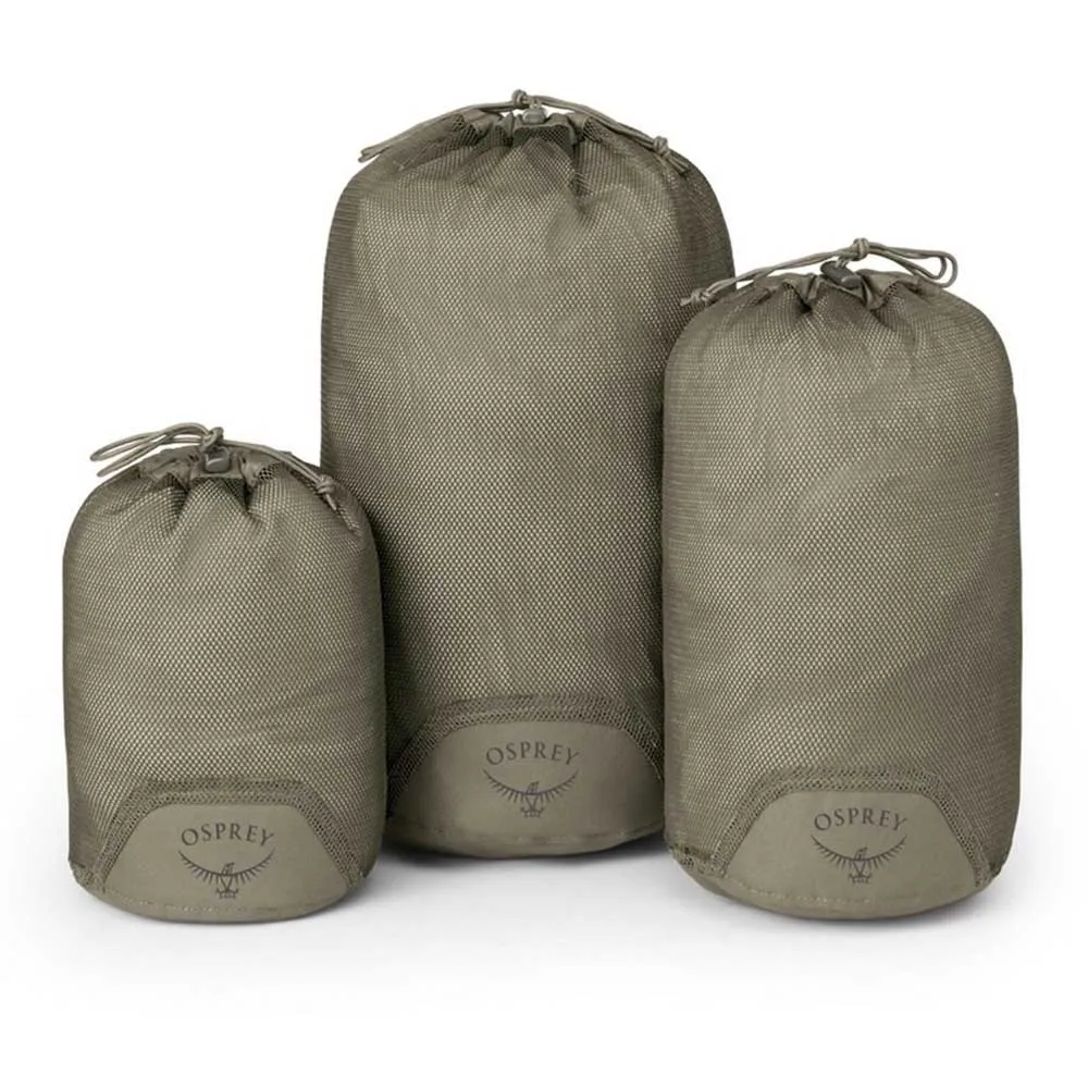 Osprey Daylite Mesh Stuff Pakkekub, Concrete tan Osprey Daylite Mesh Stuff Pakkekub, Concrete tan