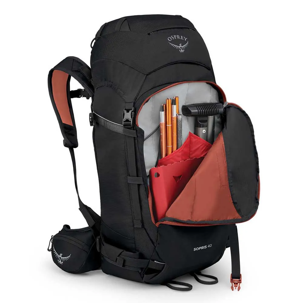 Osprey Sopris 40l Sekk, Black Osprey Sopris 40l Sekk, Black