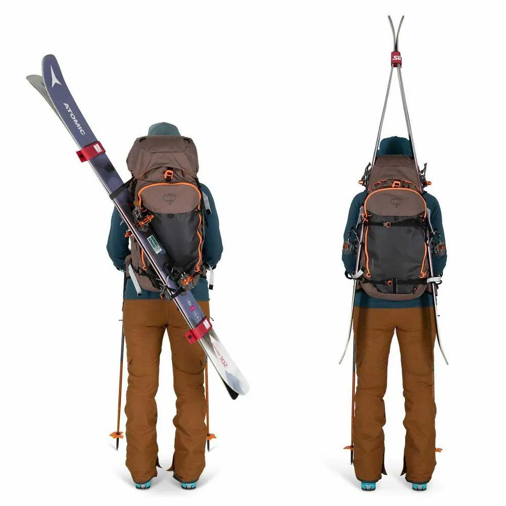 Osprey Sopris 45l Dame Ryggsekk, Magma brown / raven black