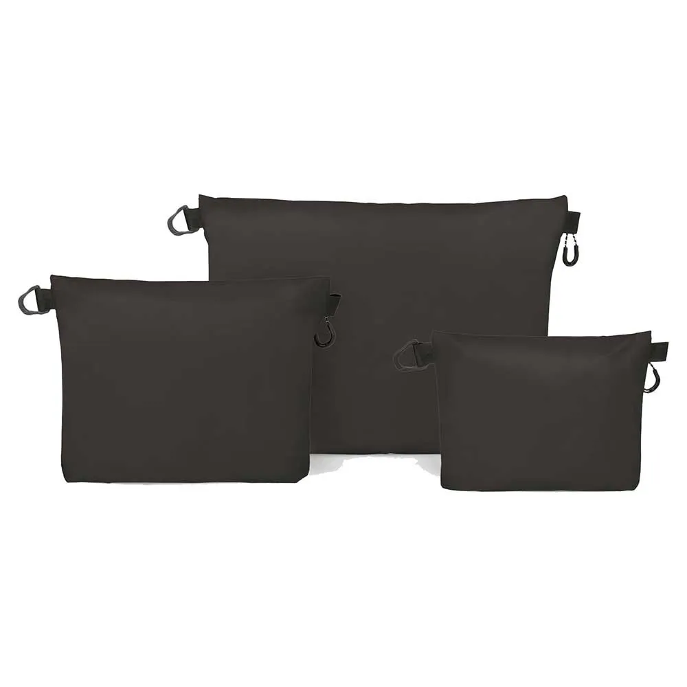 Osprey Ultralight Zipper Sack Set Toalettsaker, Black