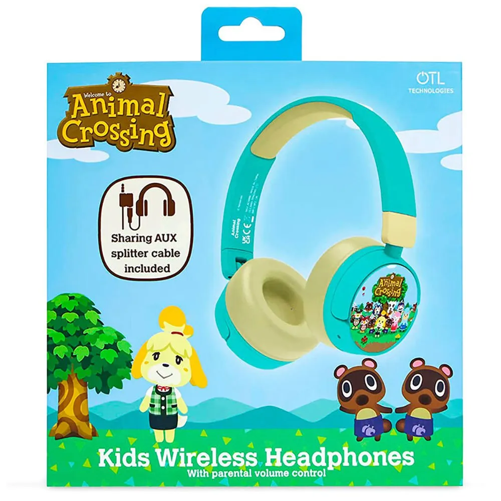 Otl Technologies Animal Crossing Trådløse Hodetelefoner, Multicolour, One Size Otl Technologies Animal Crossing Trådløse Hodetelefoner, Multicolour, One Size