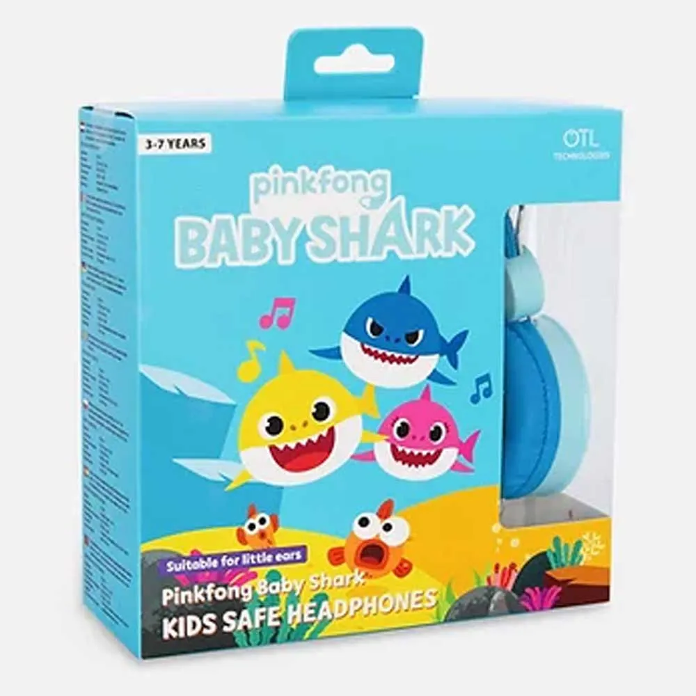Otl Technologies Core Baby Shark Hodetelefoner, Blue, One Size