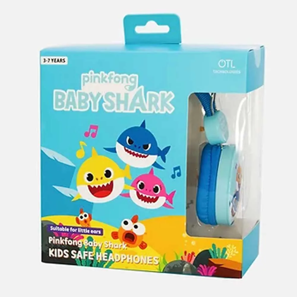 Otl Technologies Core Baby Shark Hodetelefoner, Blue, One Size
