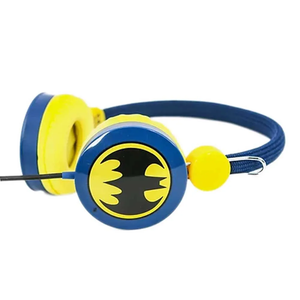 Otl Technologies Core Batman Logo Hodetelefoner, Black / yellow, One Size Otl Technologies Core Batman Logo Hodetelefoner, Black / yellow, One Size