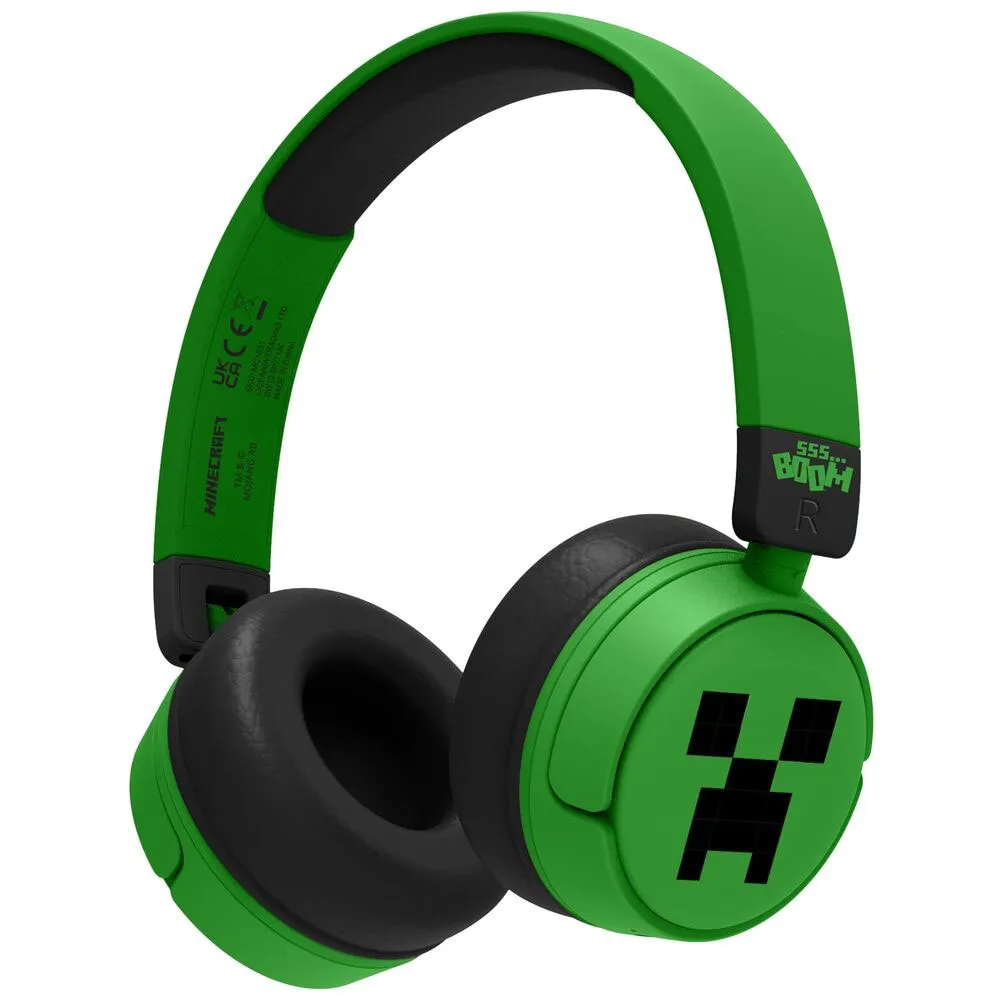 Otl Technologies Minecraft Hodetelefoner, Multicolour, One Size Otl Technologies Minecraft Hodetelefoner, Multicolour, One Size