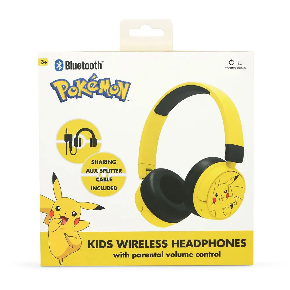 Otl Technologies Pikachu Pokémon-hodetelefoner, Multicolour, One Size Otl Technologies Pikachu Pokémon-hodetelefoner, Multicolour, One Size