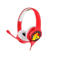 Otl Technologies Pokemon Pikachu Red Kids Interactive Hodetelefoner