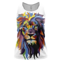 Otso Be A Lion Ermeløs T-skjorte male