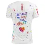 Otso Be Smart & Protect Your Heart Kortarmet T-skjorte male, Multicolour