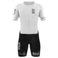 Otso Black & White Kortermet Trisuit female Otso Black & White Kortermet Trisuit female