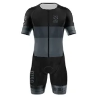 Otso Black Kortermet Trisuit Refurbished male