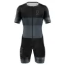 Otso Black Kortermet Trisuit Refurbished male, Black