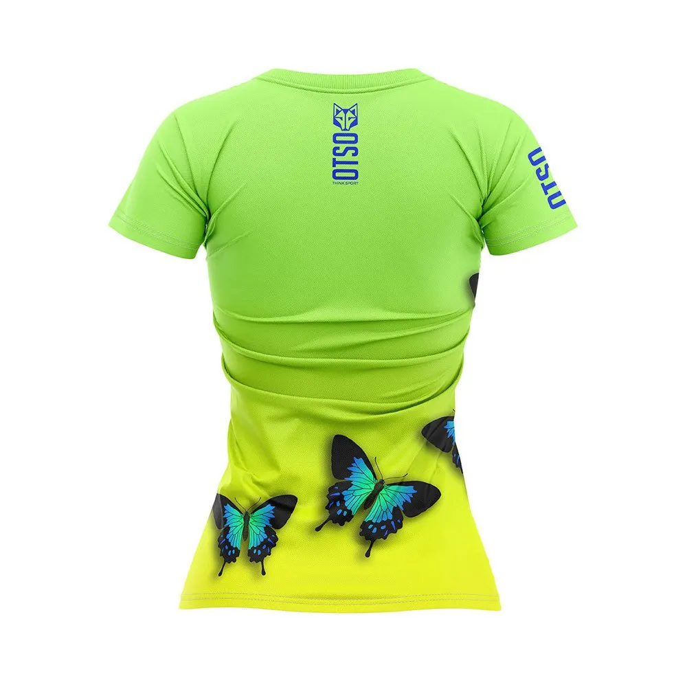 Otso Butterfly Kortarmet T-skjorte female