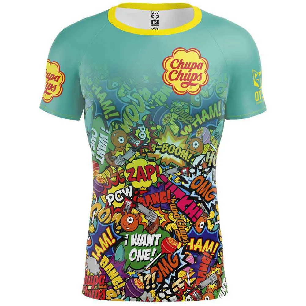 Otso Chupa Chups Comic Kortarmet T-skjorte female