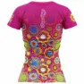 Otso Chupa Chups Floral Kortarmet T-skjorte female, Pink