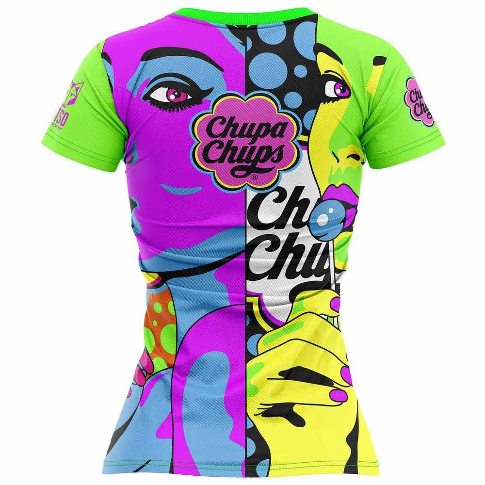 Otso Chupa Chups Warhool Kortarmet T-skjorte female