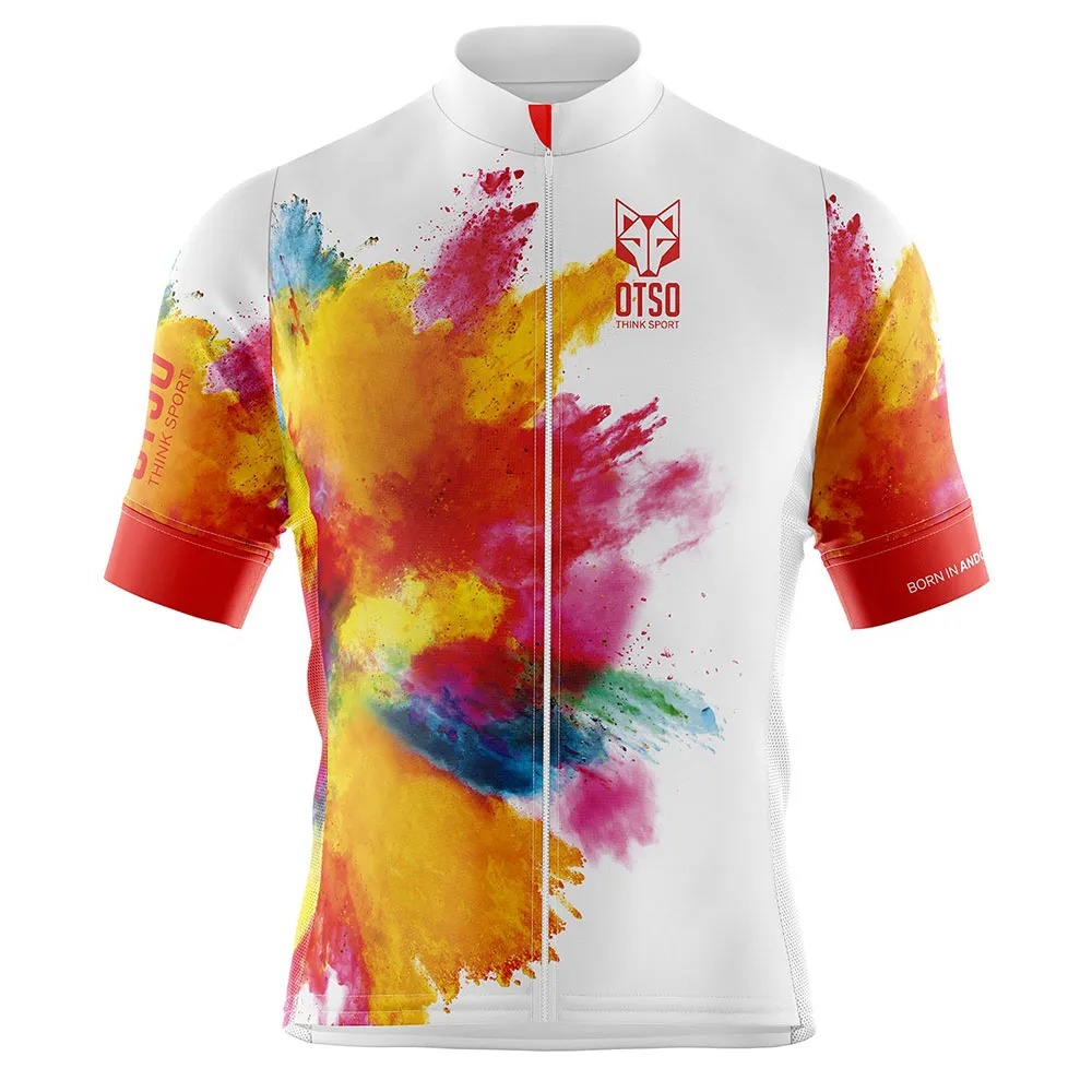 Otso Colors Kort Ermet Trøye Refurbished, Multicolour Otso Colors Kort Ermet Trøye Refurbished, Multicolour