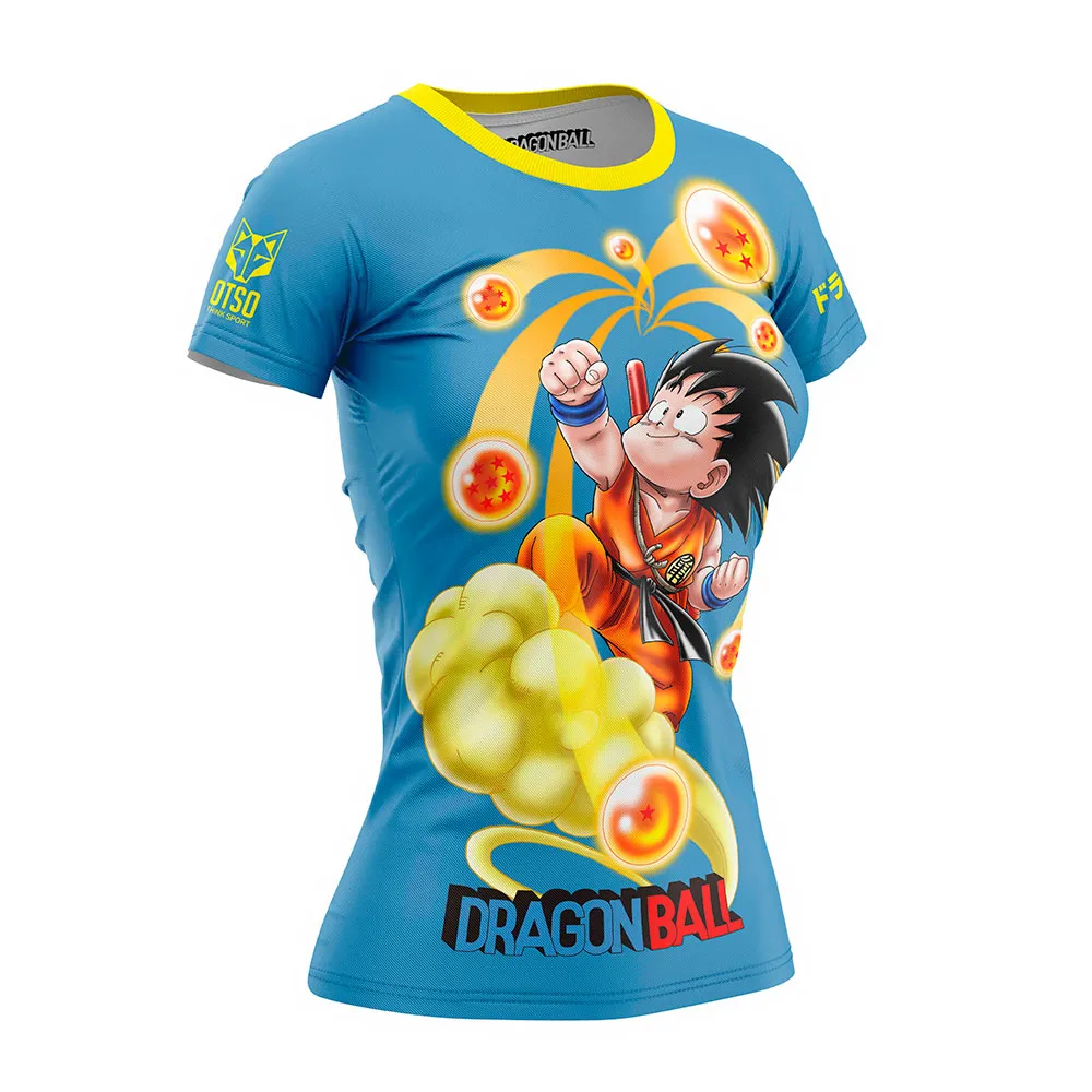 Otso Dragon Ball Balls Kortarmet T-skjorte female