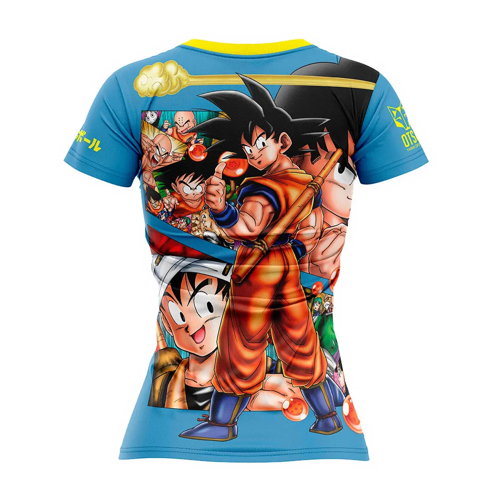 Otso Dragon Ball Balls Kortarmet T-skjorte female
