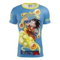 Otso Dragon Ball Balls Kortarmet T-skjorte male Otso Dragon Ball Balls Kortarmet T-skjorte male