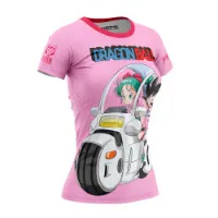 Otso Dragon Ball Bulma Kortarmet T-skjorte male Otso Dragon Ball Bulma Kortarmet T-skjorte male