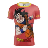 Otso Dragon Ball Z Goku Shenron Kortarmet T-skjorte male