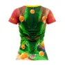 Otso Dragon Ball Z Goku Shenron Kortarmet T-skjorte male