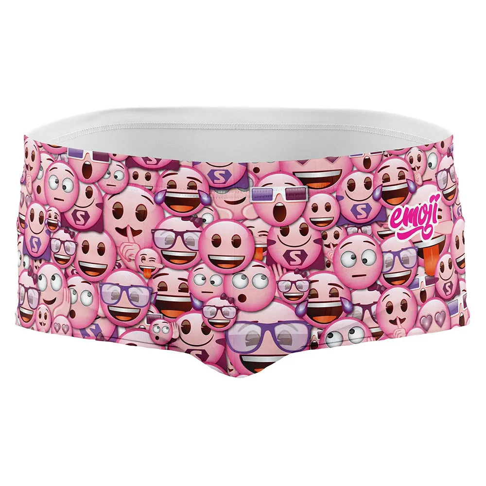 Otso Emoji Classic Pink Badeshorts Boxer male