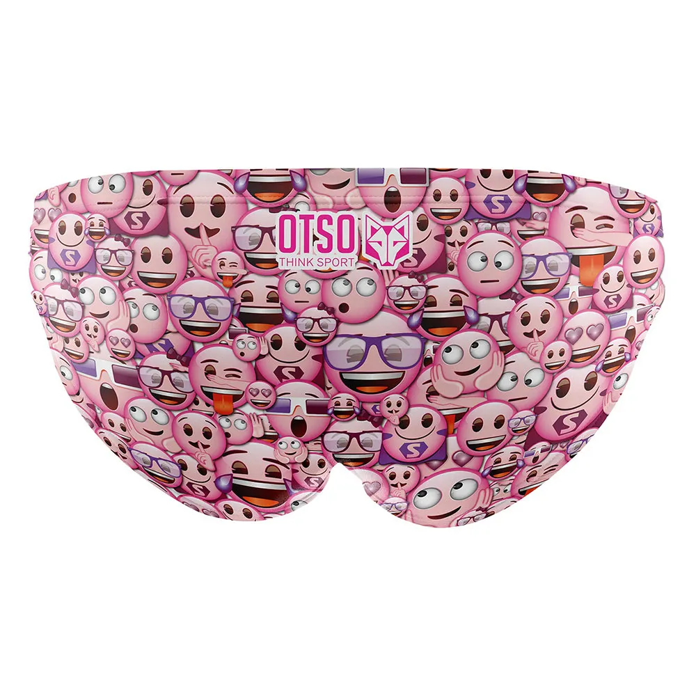 Otso Emoji Classic Pink Badetrusser male