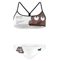 Otso Emoji Deja Poo Bikini female Otso Emoji Deja Poo Bikini female