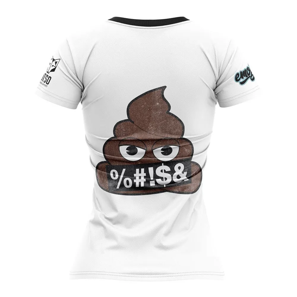 Otso Emoji Déjà Poo Kortarmet T-skjorte female