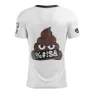 Otso Emoji Déjà Poo Kortarmet T-skjorte male
