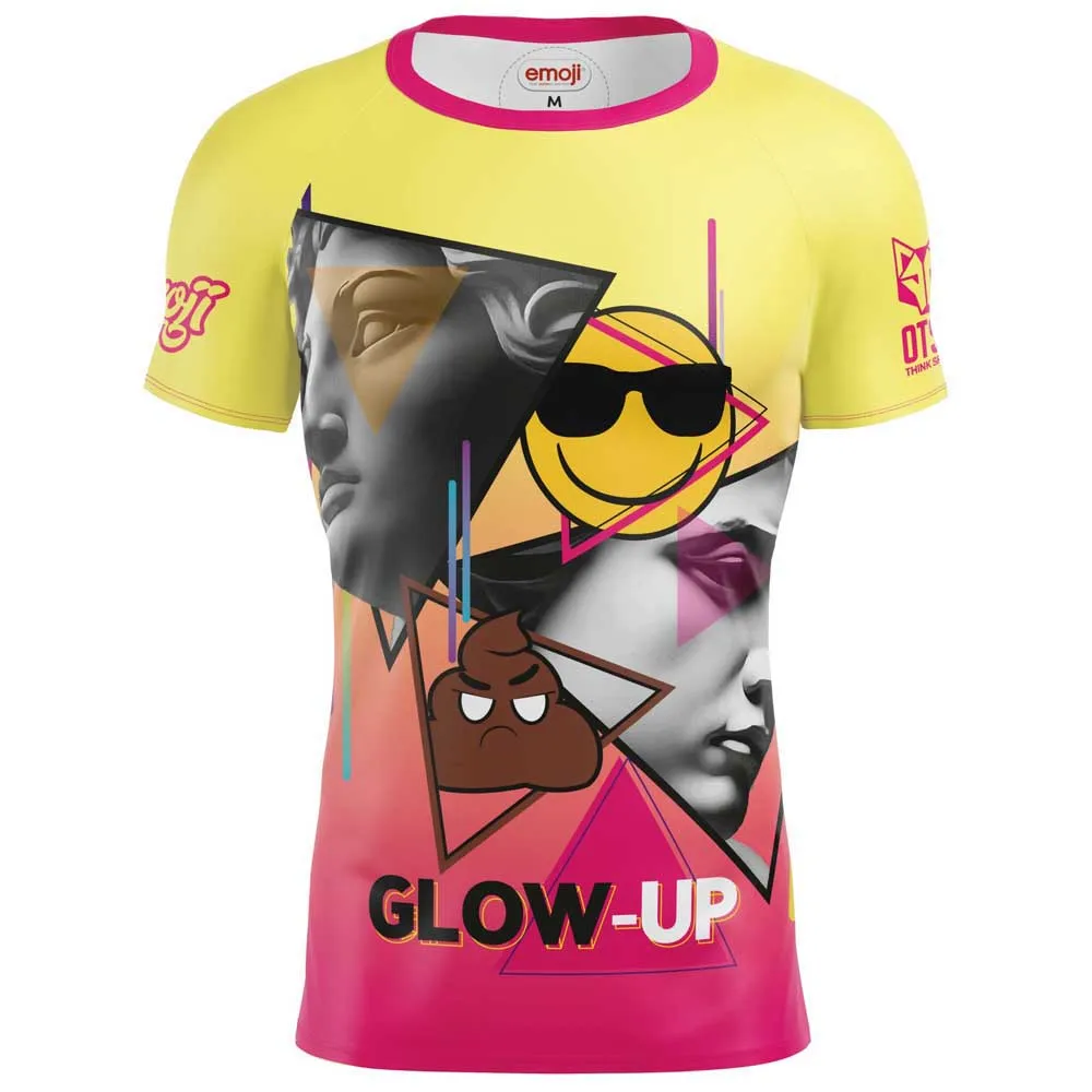 Otso Emoji Glow-up Kortarmet T-skjorte Mann