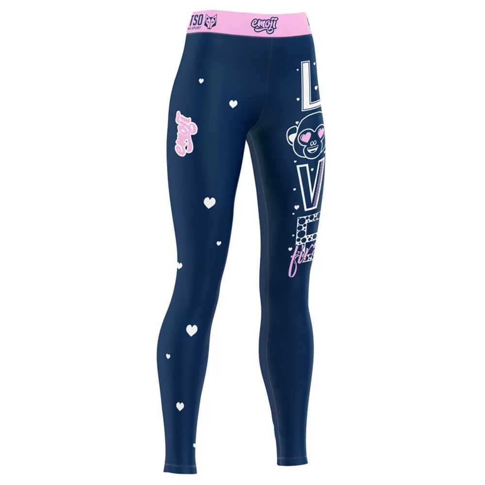 Otso Emoji Love First Leggings Kvinne