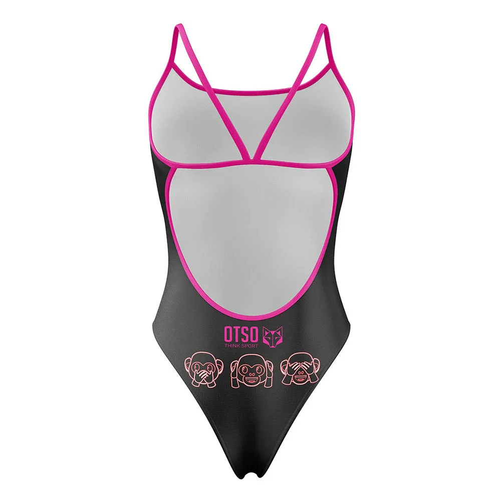Otso Emoji Monkey Neon Badetøy female