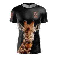 Otso Giraffe Kortarmet T-skjorte female Otso Giraffe Kortarmet T-skjorte female