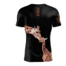 Otso Giraffe Kortarmet T-skjorte female
