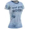 Otso Hello Kitty Denim Kortarmet T-skjorte Kvinne