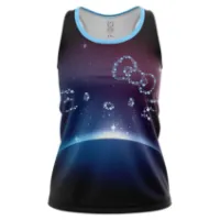Otso Hello Kitty Galaxy Ermeløs T-skjorte Kvinne