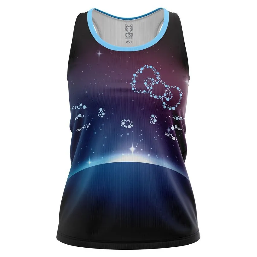 Otso Hello Kitty Galaxy Ermeløs T-skjorte Kvinne
