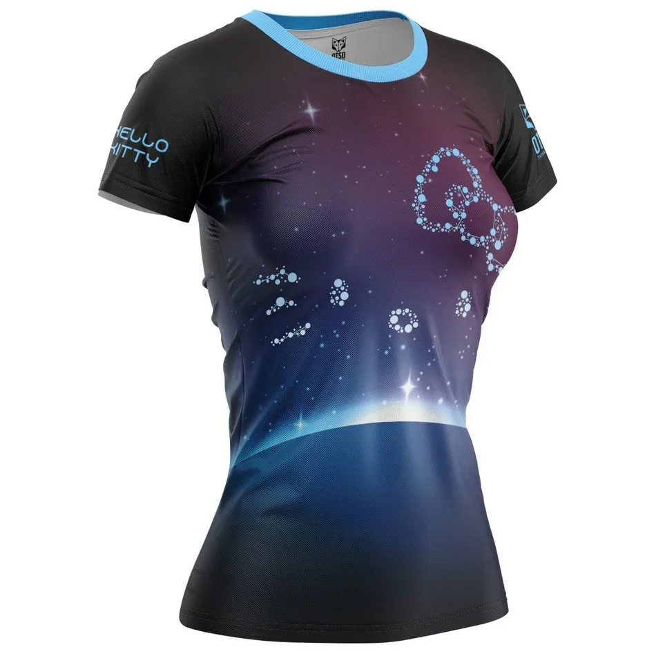 Otso Hello Kitty Galaxy Kortarmet T-skjorte Kvinne