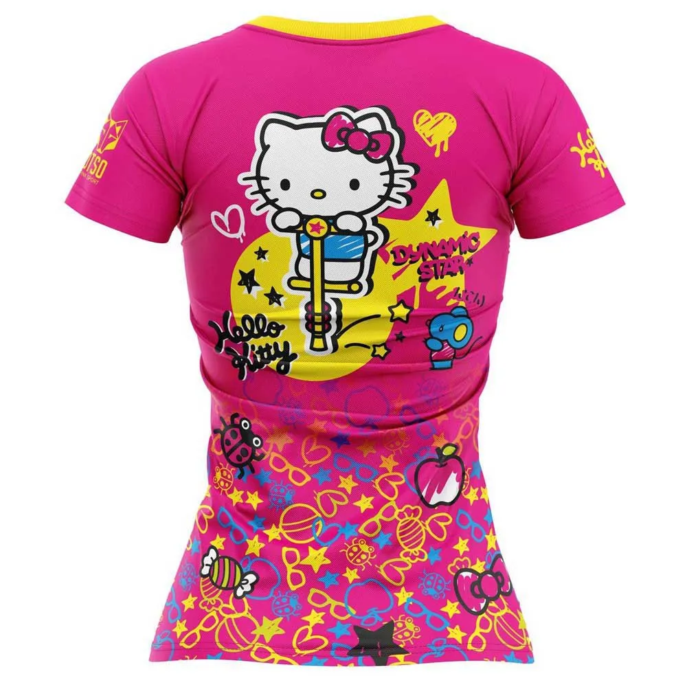Otso Hello Kitty Sparkle Kortarmet T-skjorte female Otso Hello Kitty Sparkle Kortarmet T-skjorte female